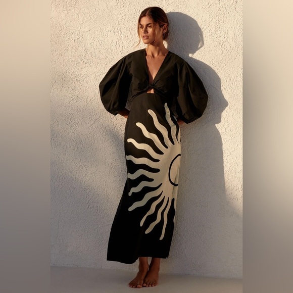 NWT Cala de la Cruz Gaia Maxi Dress - Picture 1 of 8